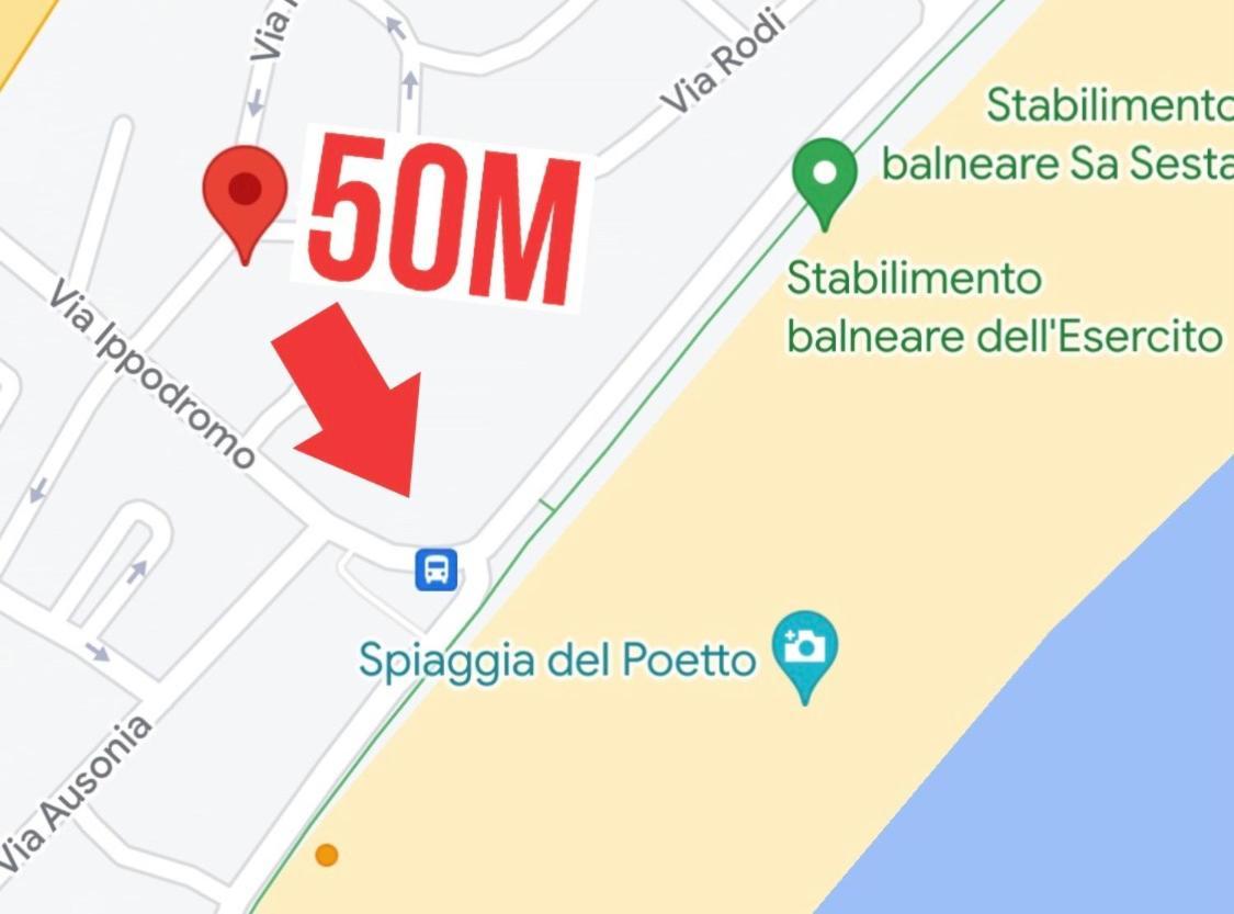 Villa Poetto Beach By Home And Experience , Cagliari, Poetto ภายนอก รูปภาพ